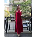 Vestido Malu Alfaiataria Marrant - Vermelho