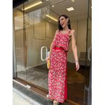 Conjunto Guipir - Saia e Top - Select Edition - Vermelho