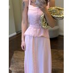 Vestido Pesponto Alfaiataria Marrant - Rosa