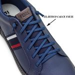 Tênis Sapatênis Casual Masculino Bugatti Marinho