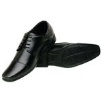 Sapato Clássico Social Siroco Com Cadarço Preto