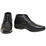 Bota Social Confort Masculino Preto