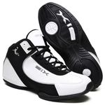 Tênis De Basquete Charge Branco e Preto