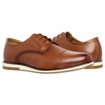 Sapato Casual Oxford Masculino Pontilhado Café