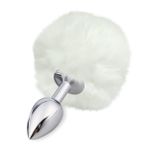 PLUG ANAL P POMPOM BRANCO