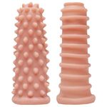 KIT CAPA DE DEDOS TEXTURIZADAS NUDE