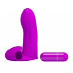 DEDEIRA RABBIT COM VIBRO ROXA