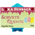 VELA BEIJÁVEL SORVETE QUENTE ALGODÃO DOCE