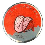 VELA DE MASSAGEM BEIJÁVEL COMPOTA DE MORANGO