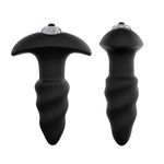 PLUG ANAL COM VIBRO ESCALONADO