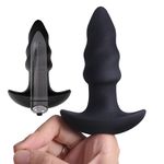 PLUG ANAL COM VIBRO ESCALONADO