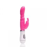 VIBRADOR RABBIT SILICONE JELLY PINK