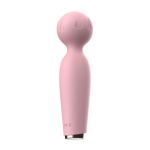 VIBRADOR VARINHA MÁGICA ICE CREAM AVELUDADO ROSA