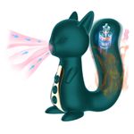 ESQUILO SUGADOR E VIBRADOR COM AQUECIMENTO RECARREGÁVEL