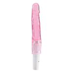 VIBRADOR GLANDE JELLY ROSA