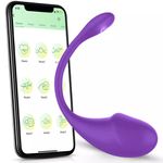 VIBRADOR ABELL VIA BLUETOOTH ROXO