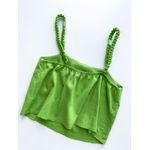 Cropped Linho- Pink