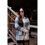 CARDIGAN TRICÔ XADREZ 