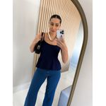 BLUSA PEPLUM TRICÔ 