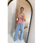 BLUSA PEPLUM TRICÔ 