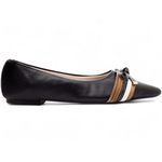 Sapatilha Feminina Bico Fino Preto