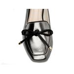 Mocassim Feminino Rasteiro Prata Velho