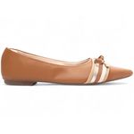Sapatilha Feminina Bico Fino - 119B Caramelo