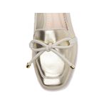 Mocassim Feminino Rasteiro Ouro Light