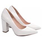 Sapato Scarpin Feminino Off White