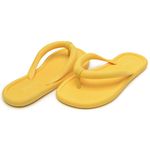 Chinelo Sandália Moda Tipo Melissa Flip Flop Lançamento Amarelo Conforável