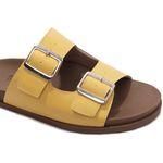Sandália Papete Birken Amarelo
