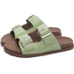Sandália Papete Birken Verde