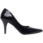 Sapato Scarpin Salto Fino Médio - Preto