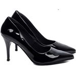Sapato Scarpin Salto Fino Alto - Preto