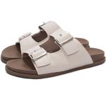 Sandália Papete Birken Off White