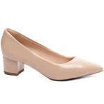 Sapato Scarpin Feminino Bege