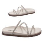 Sandália Papete Birken Off White
