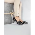 Mocassim Feminino Rasteiro Prata Velho
