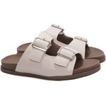 Sandália Papete Birken Off White