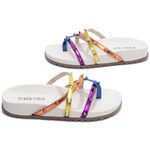 Sandália Papete Birken Multicolorido