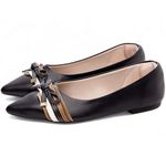 Sapatilha Feminina Bico Fino Preto