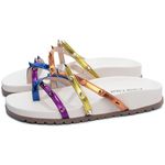Sandália Papete Birken Multicolorido