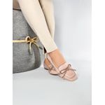 Mocassim Feminino Rasteiro Rose