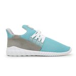 Tênis Caminhada Feminino Confortável Azul Celeste 15002