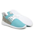 Tênis Caminhada Feminino Confortável Azul Celeste 15002