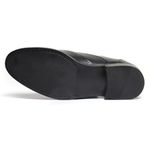 Sapato Social Oxford Cromo Argentino Preto 796