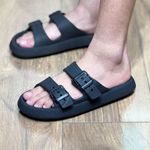  Sandalia Masculina Birken Nuvem 
