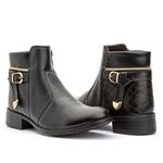 Bota Feminina Daya 2 Sintetico Ecologico Solado Borracha 