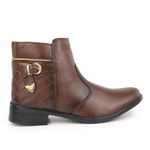 Bota Feminina Daya 2 Sintetico Ecologico Solado Borracha 