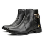 Bota Feminina Daya 2 Sintetico Ecologico Solado Borracha 